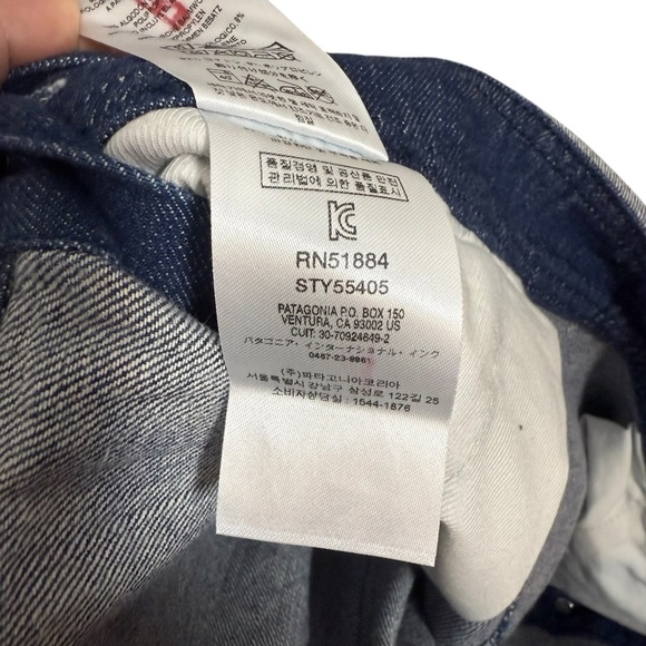 NEW Patagonia Women’s Steel Forge Denim Dyneema Overalls Blue Size S - Picture 12 of 15